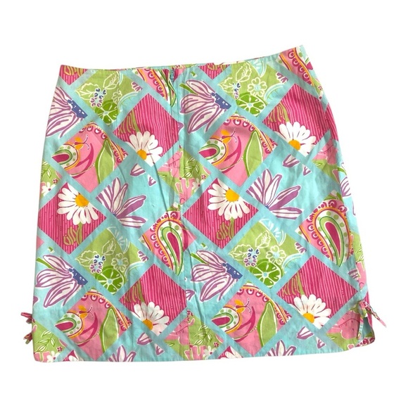 Lilly Pulitzer “Adios Elephant Patch” Skirt - Picture 2 of 9